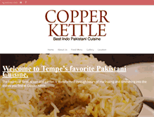 Tablet Screenshot of copperkettleaz.com